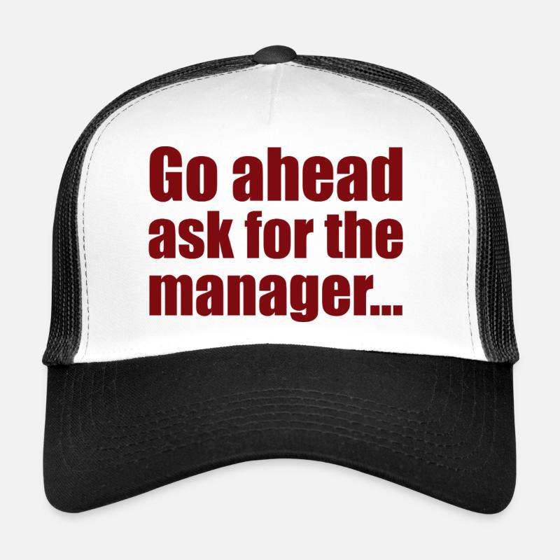 Gérant Casquette trucker 