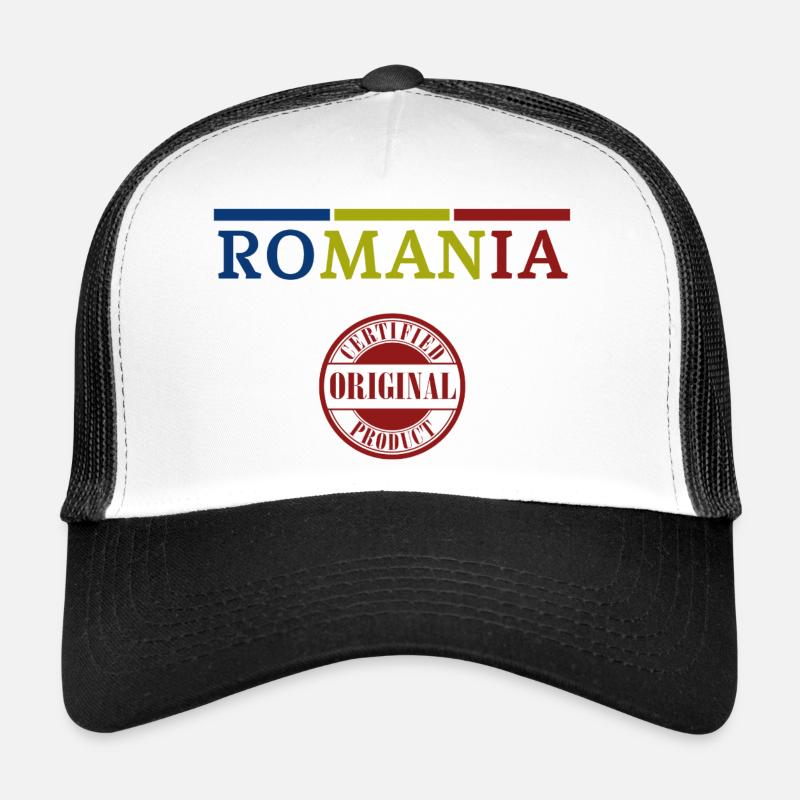 Drapeau roumain, fierté roumaine Casquette trucker 