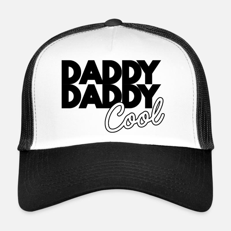Father's Day Daddy Cool - Trucker Cap - white/black
