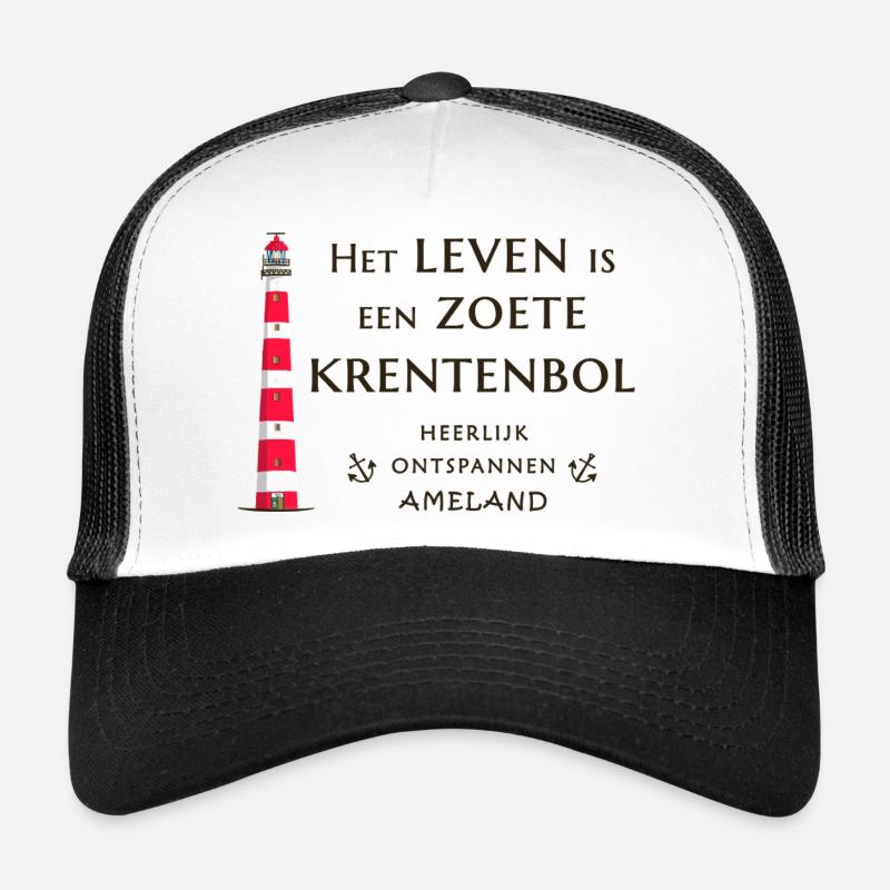 Ameland, Netherlands, Leuchtturm Raisin Buns Trucker Cap