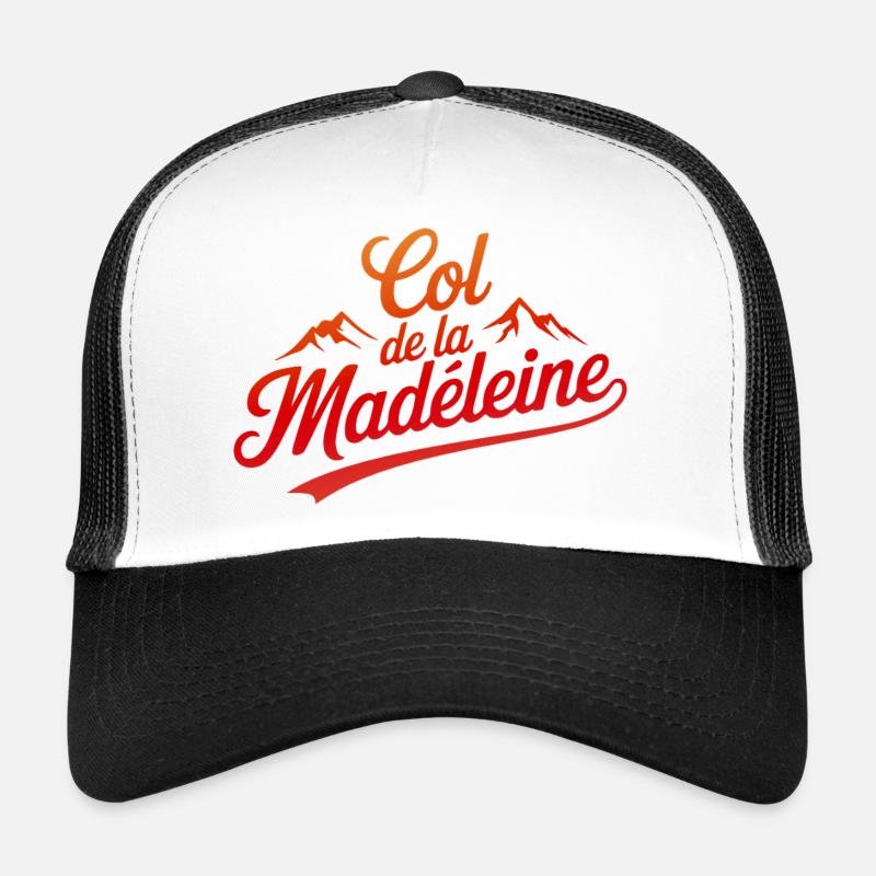 Col de la Madeleine Élégance Escalade Art Casquette trucker 