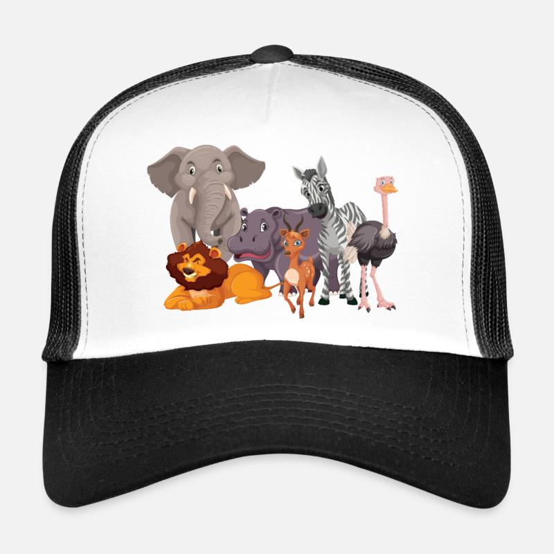 Safari-Tiere Trucker Cap