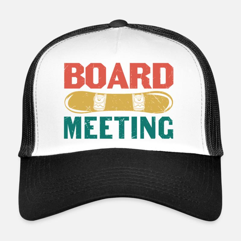 Conseil d’administration Snowboard Casquette trucker 
