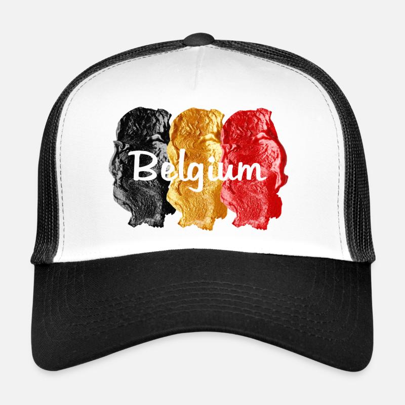 Belgian flag Trucker Cap