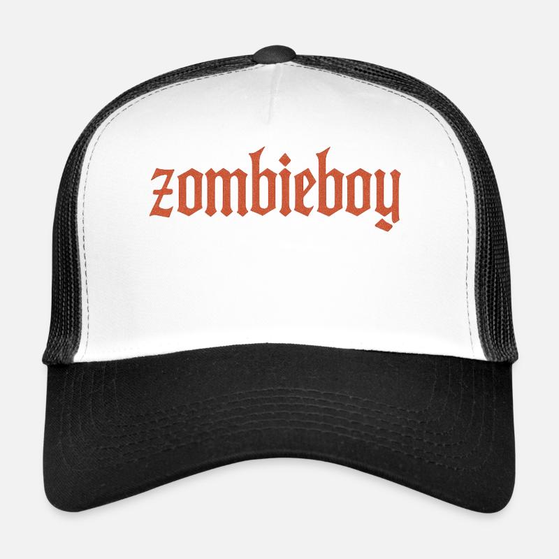Zombieboy Gothic Lettering Trucker Cap