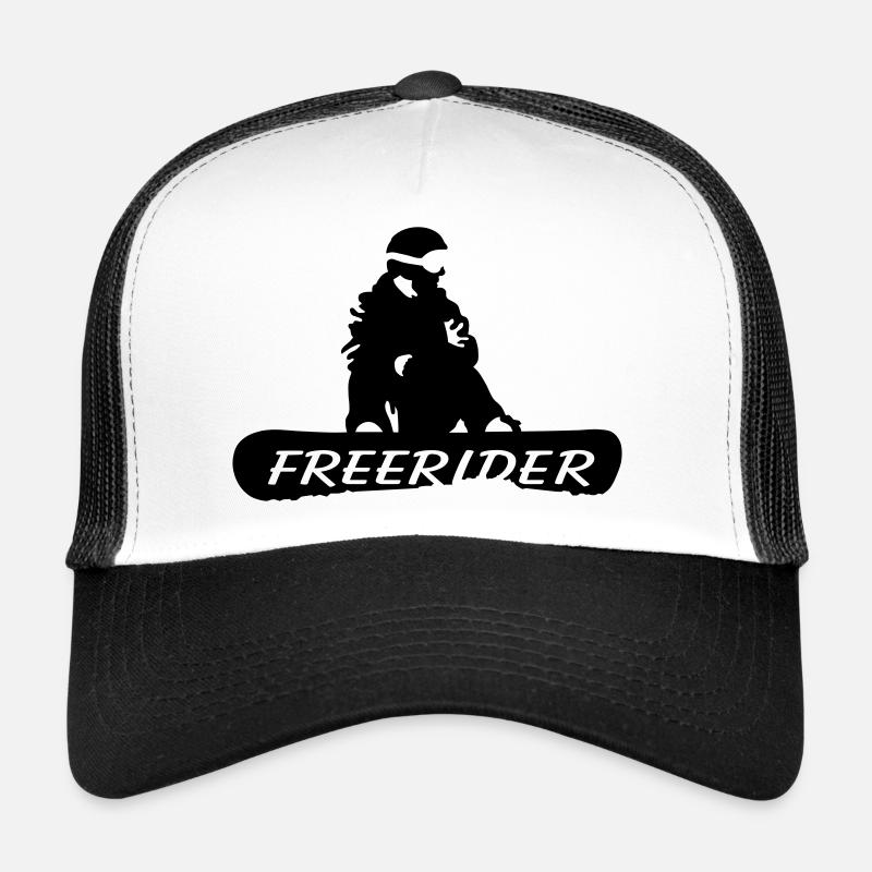 Freerider Snowboard Trucker Cap