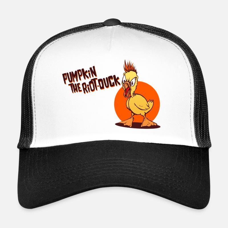 Pumpkin The Riot Duck Trucker Cap