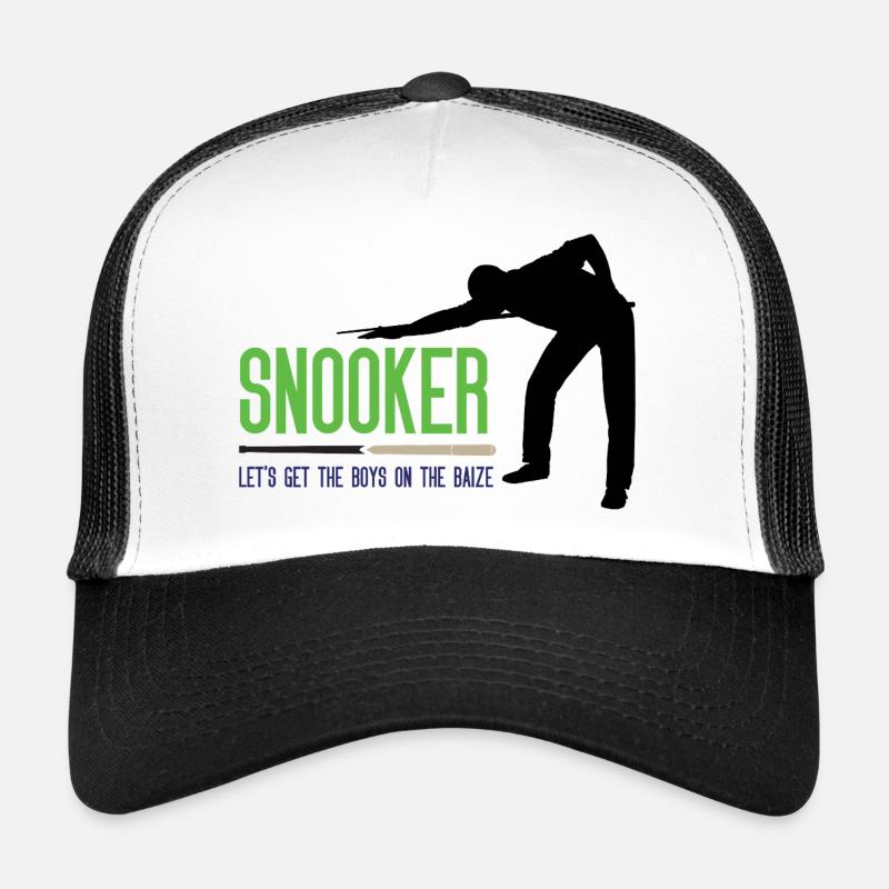Snooker - Mettons les gars sur le bais Casquette trucker 