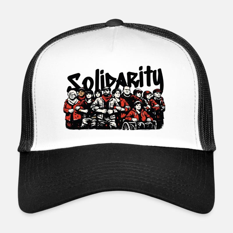 Solidarität der Gemeinschaft Antifaschistisch  Trucker Cap
