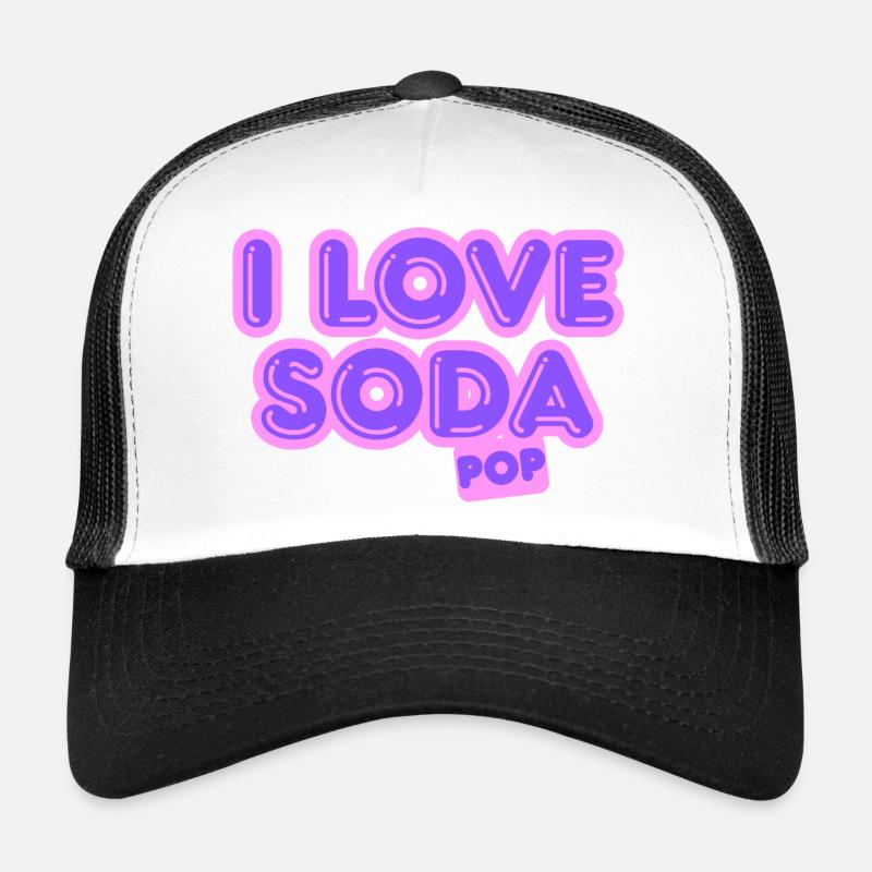 J'adore les sodas Casquette trucker 