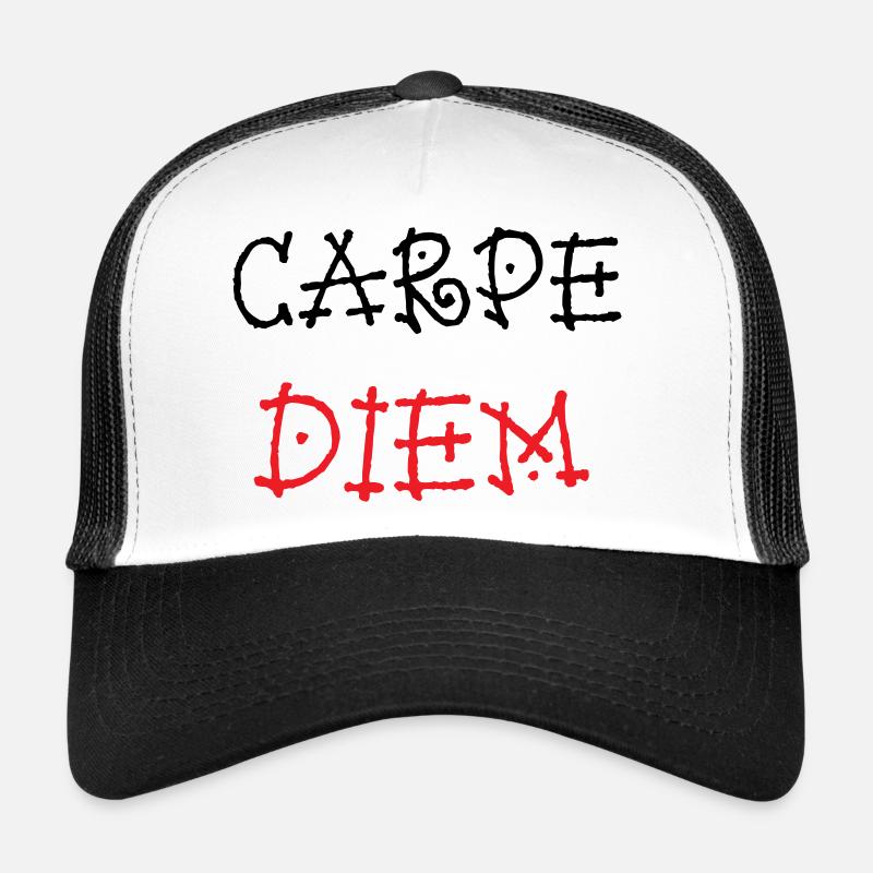 Carpe Diem - Epicurien Casquette trucker 