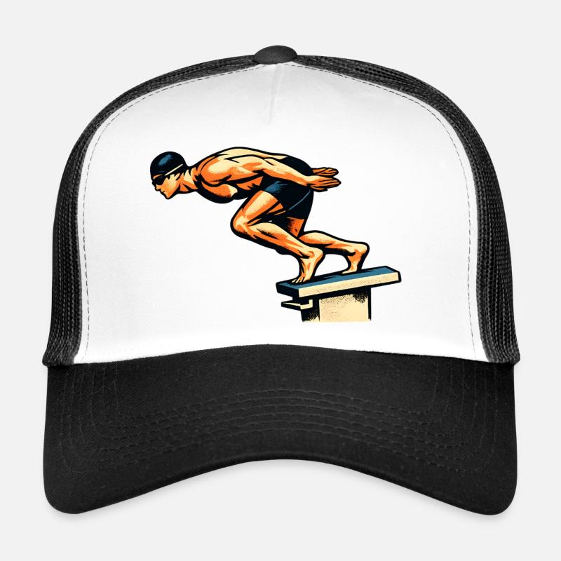 Powerful float starting jump design Trucker Cap