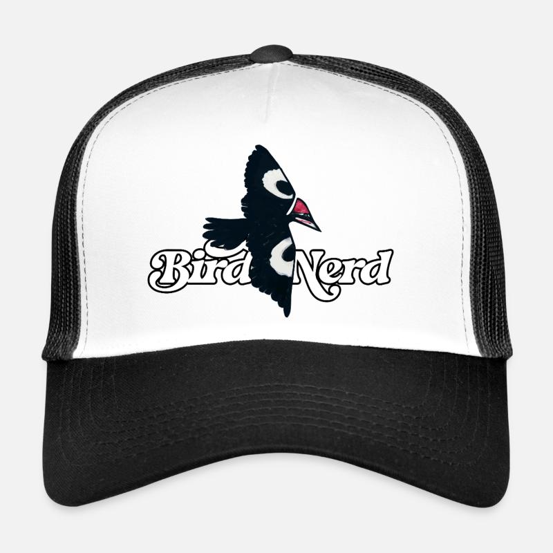 Bird Nerd Logo Tee Trucker Cap