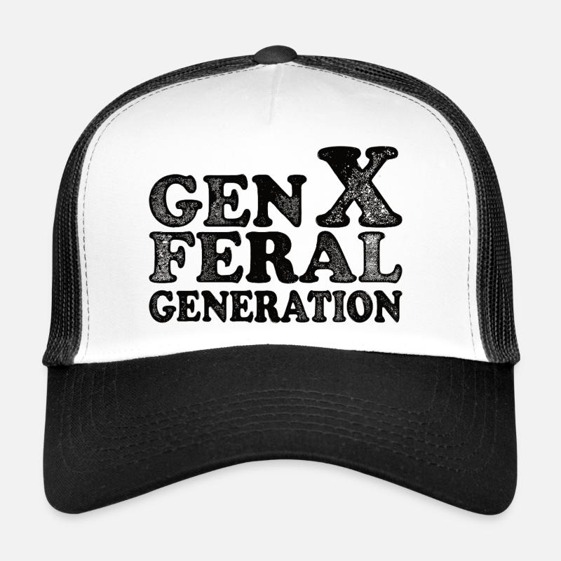 Génération Féroce Vintage Génération X Casquette trucker 