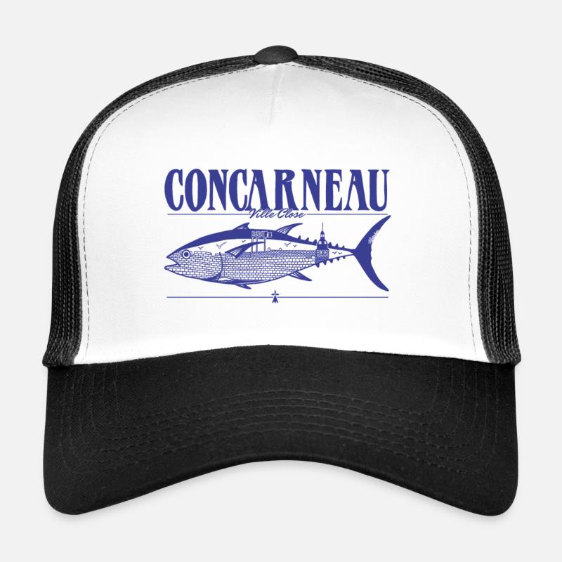 Concarneau Ville Close Thon Casquette trucker 