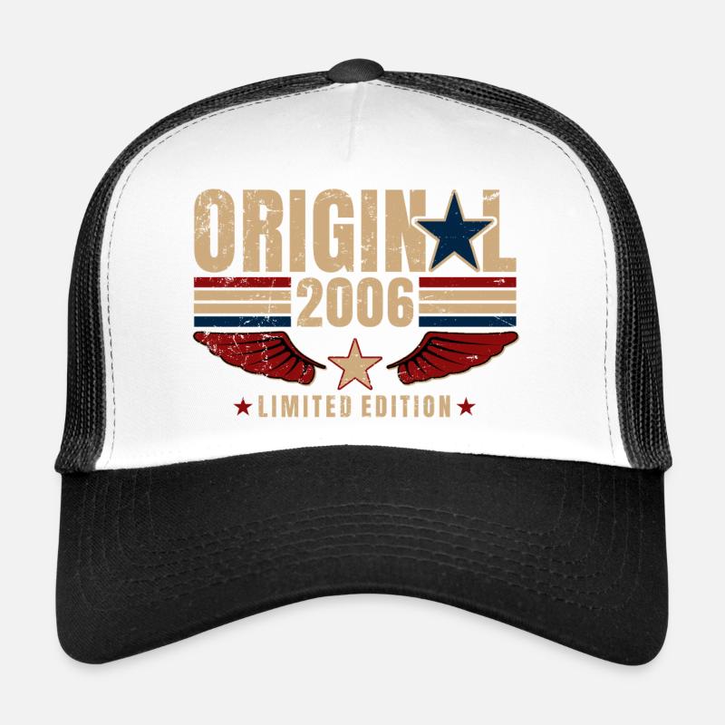 20th Birthday Gift Original Vintage 2006 Trucker Cap
