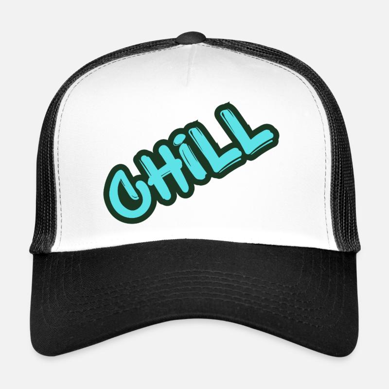 Graffiti néon relaxant Casquette trucker 