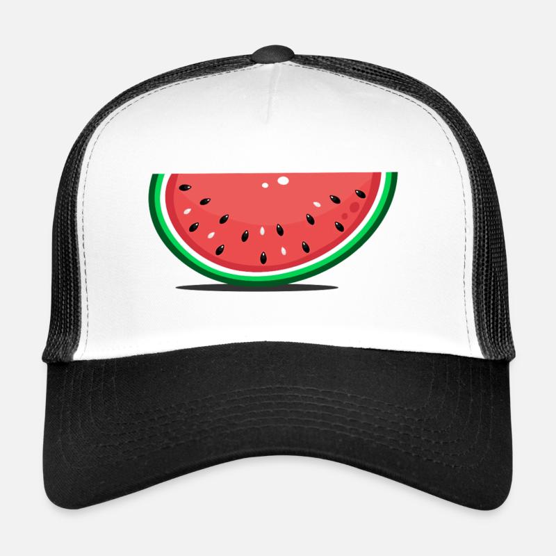 Wassermelone Design Scheibe Trucker Cap