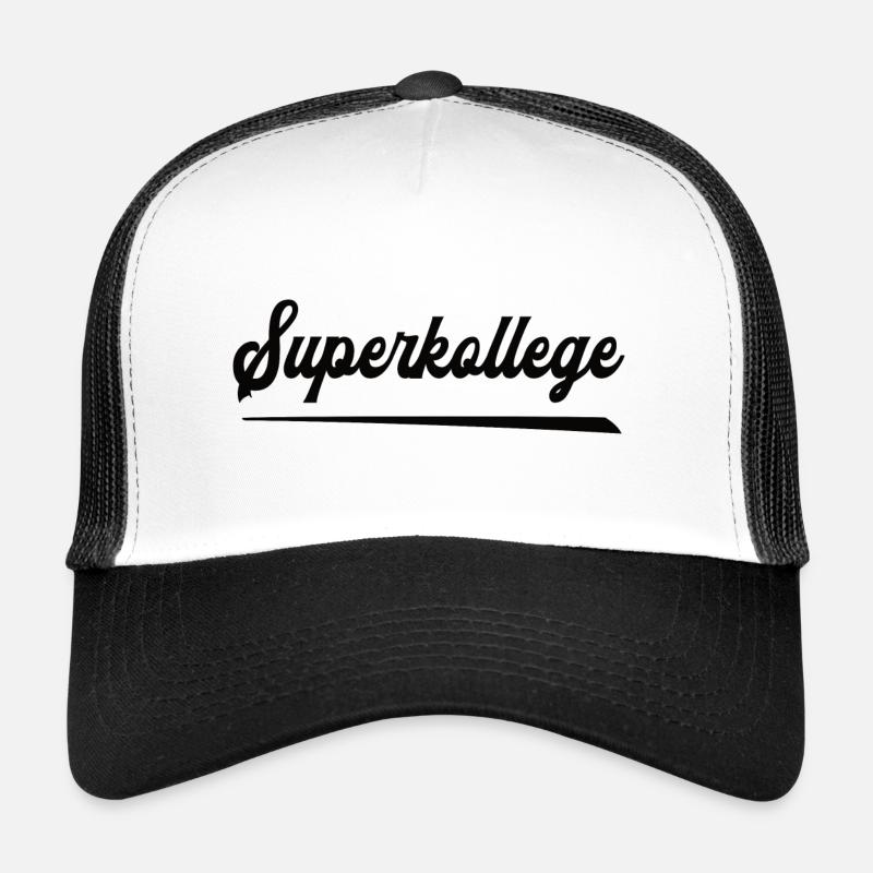 Superkollege Arbeitskollege Bester Kollege Freund Trucker Cap