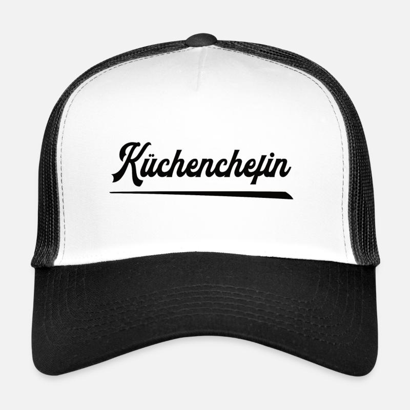 Küchenchefin Köchin Chefin der Küche Küchen-Chefin Trucker Cap