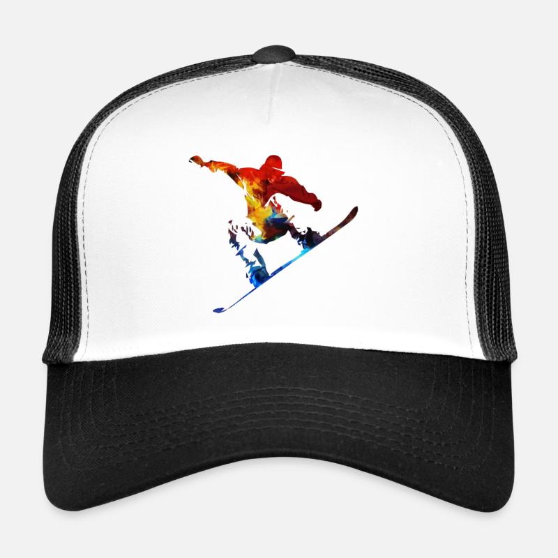 snow boarder 2 Trucker Cap