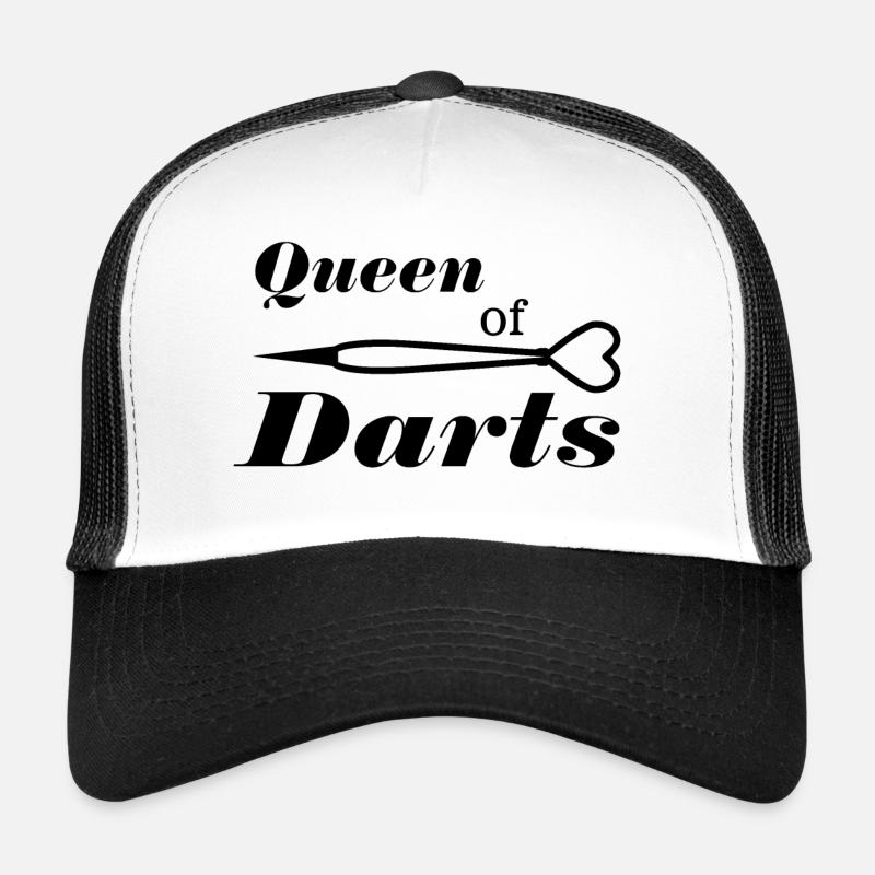 Darts Dart - Trucker Cap - Weiß/Schwarz