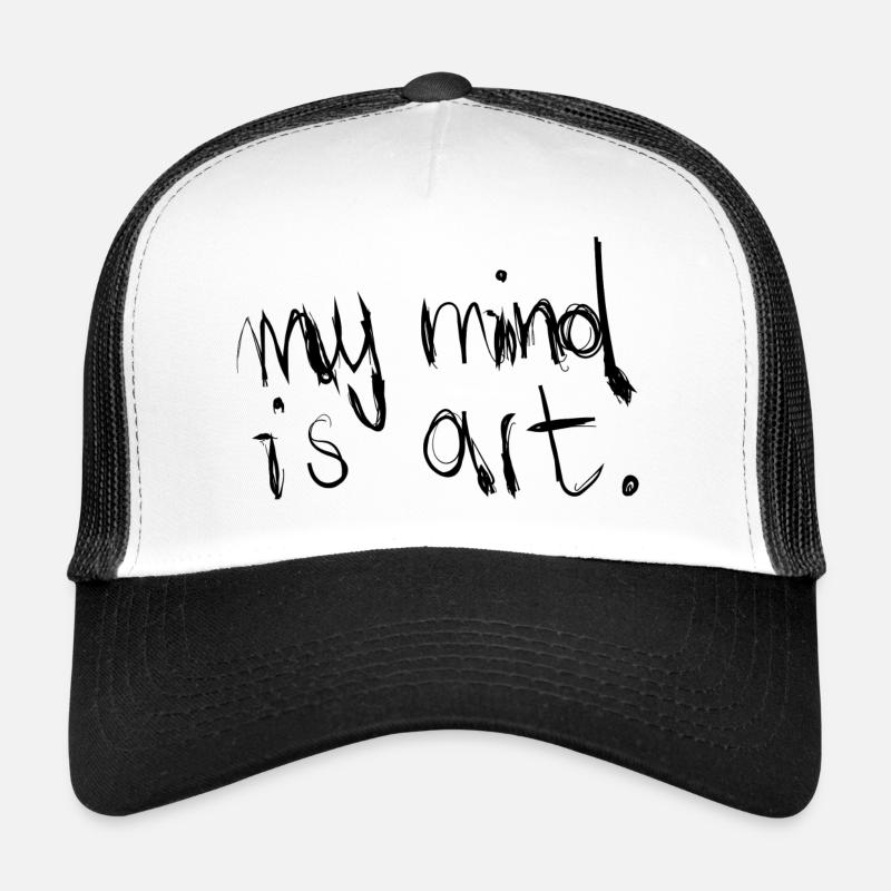 My Mind Is Art Trucker Cap