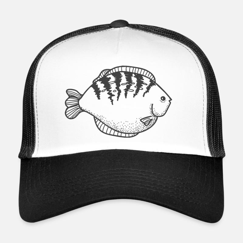 Fish - drawn Trucker Cap