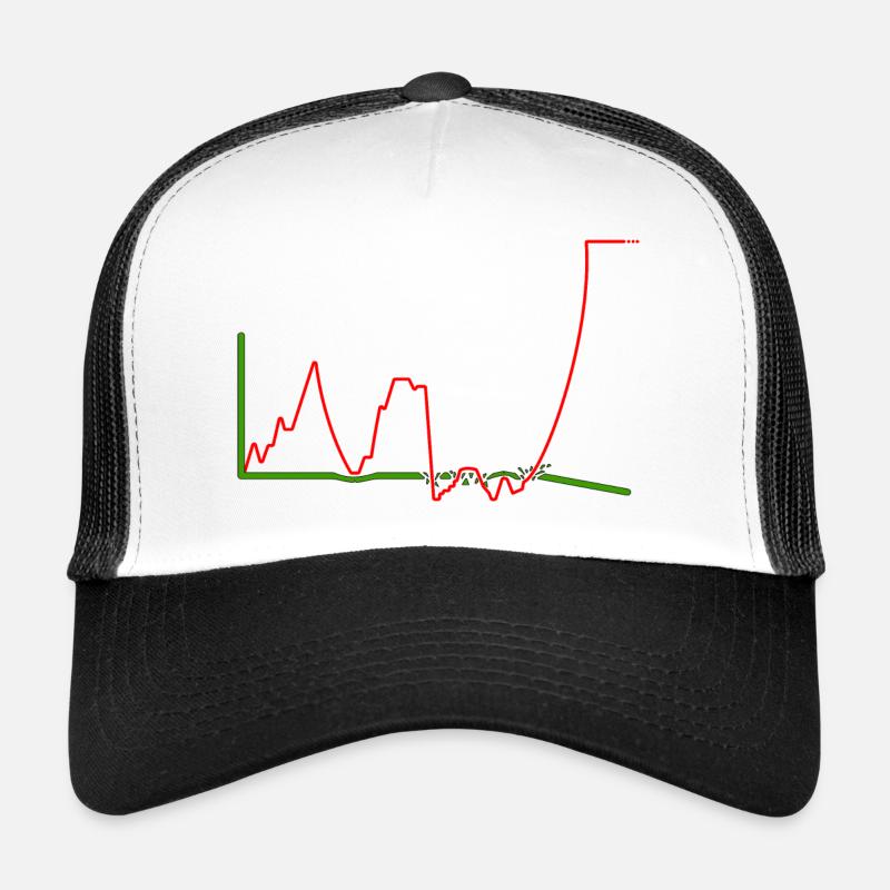COURBE DE VIE Casquette trucker 