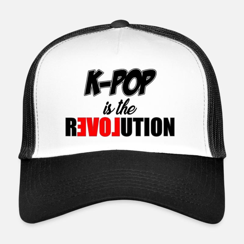 K-Pop is the revolution | kpop KPop Gift Idea Trucker Cap