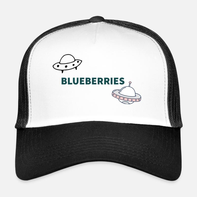 Ufoprint - Trucker Cap - Weiß/Schwarz