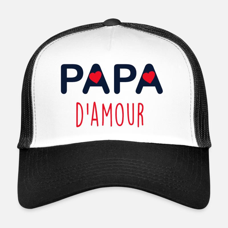 Papa d'amour Le Seul Celui Qui Déchire Casquette trucker 