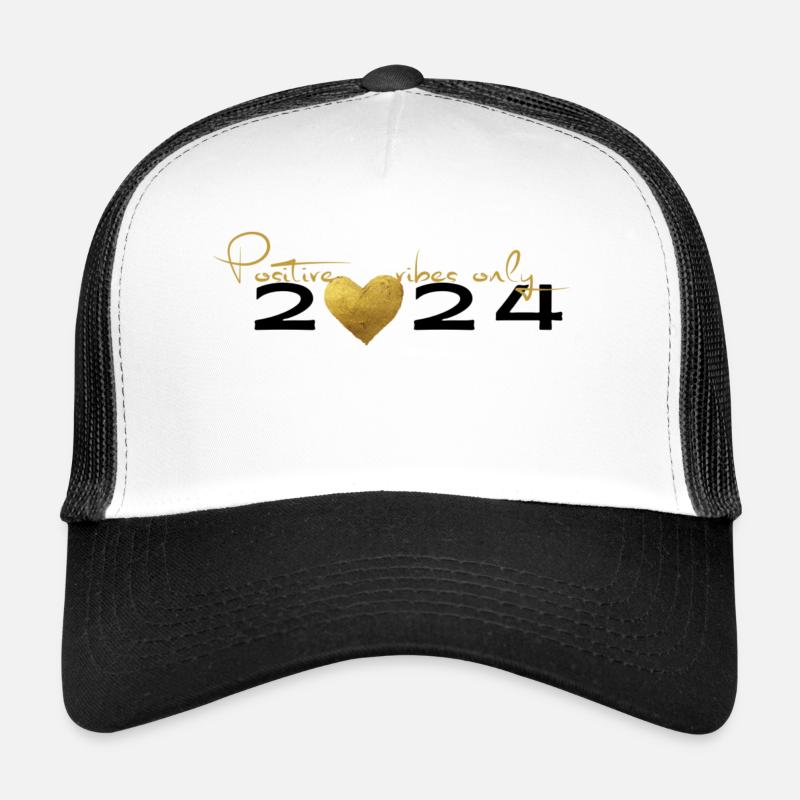 Ondes positives 2024 uniquement Casquette trucker 