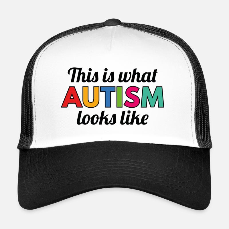 So sieht Autismus aus Trucker Cap