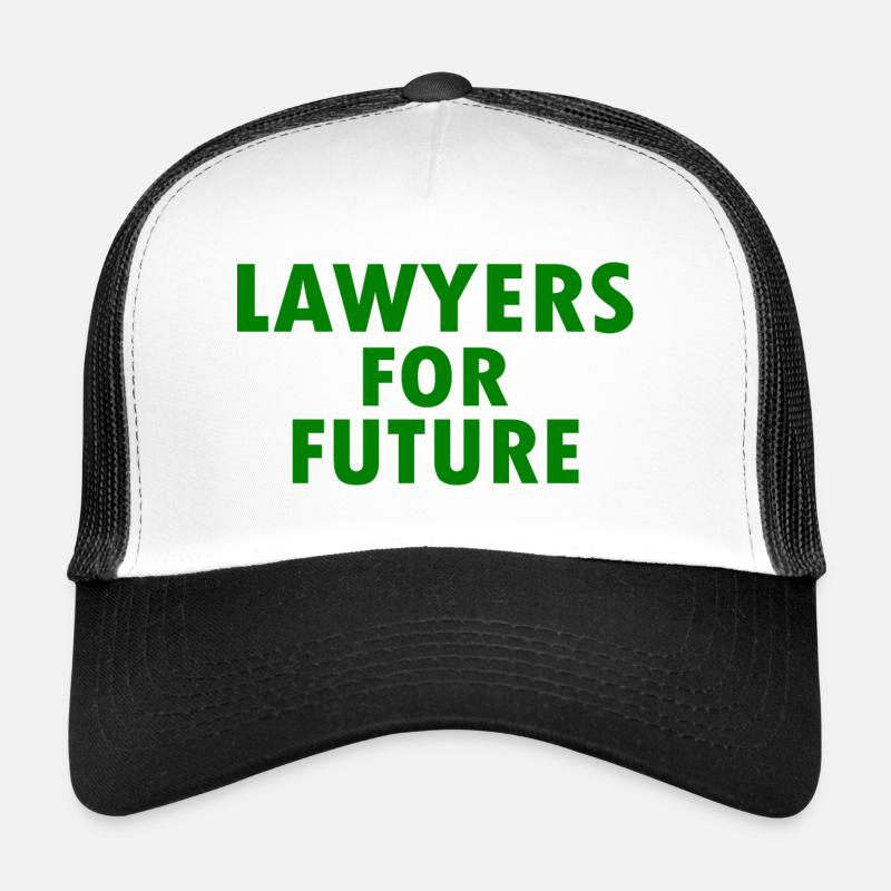 Lawyers for future - Trucker Cap - Weiß/Schwarz