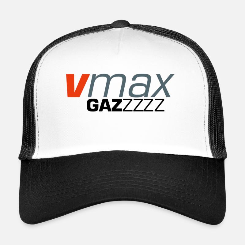 Vmax Gazzz - Casquette trucker  - blanc/noir
