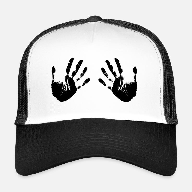 Handabdrücke Trucker Cap