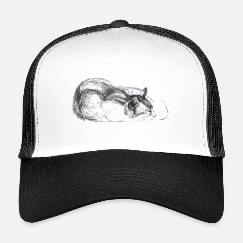 Katze schlafend Trucker Cap