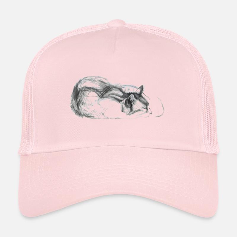 Katze schlafend Trucker Cap