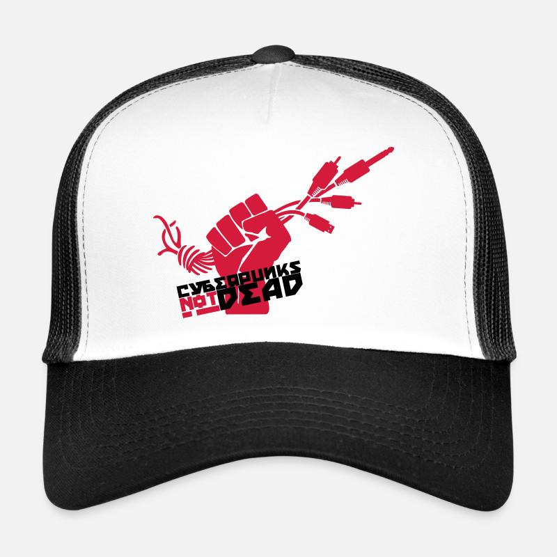 Cyber Punks not dead Casquette trucker 