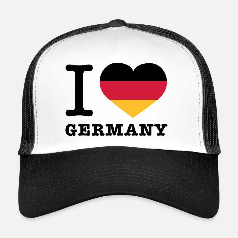 I love Germany | Herz | Heart Casquette trucker 