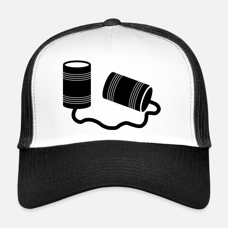 phone cans Trucker Cap