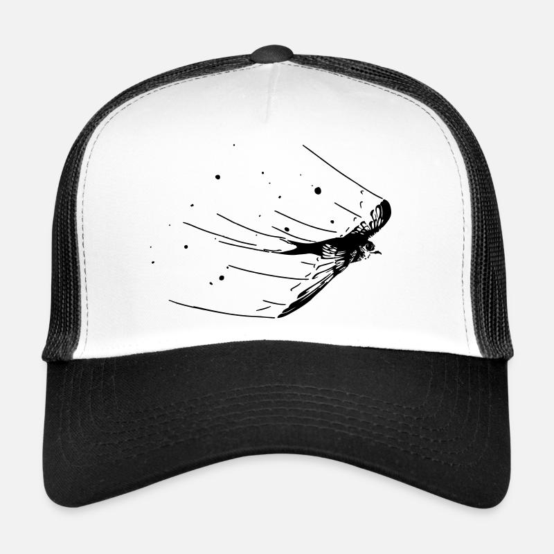 Mauersegler - Trucker Cap - Weiß/Schwarz