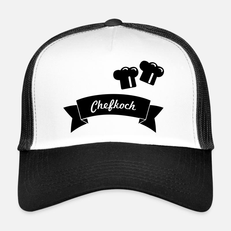 Chef - Trucker Cap - white/black