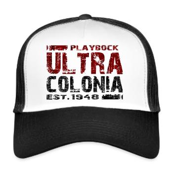 Playbock Ultra Colonia - Trucker Cap - white/black - Front