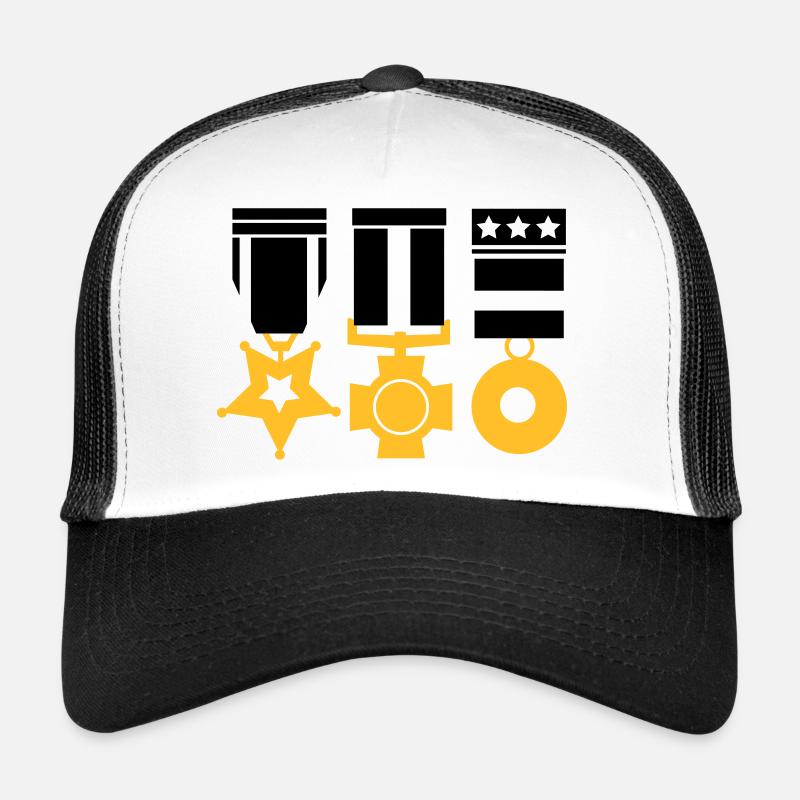 medals Medaillen Medaille Trucker Cap