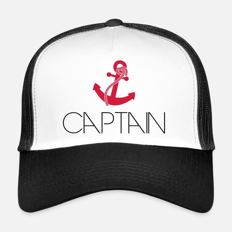 Captain Cool ancre Logo Casquette trucker 