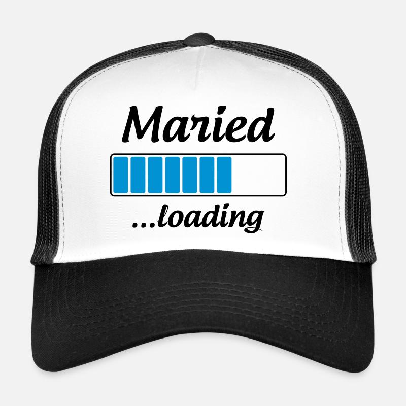 Maried ...loading - Wedding Trucker Cap