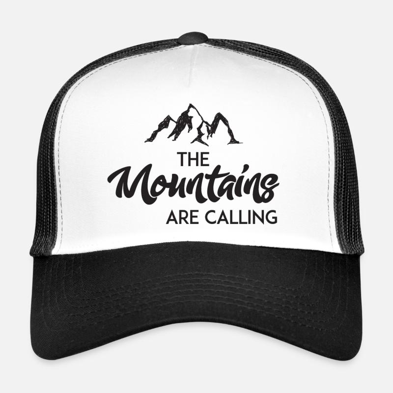 The Mountains Are Calling Trucker Cap