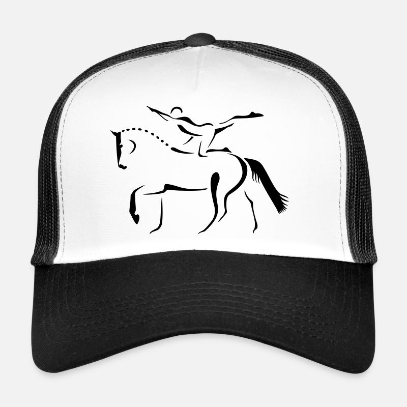 Voûte - Casquette trucker  - blanc/noir